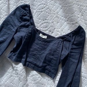 Aritzia BABATON Crop Top